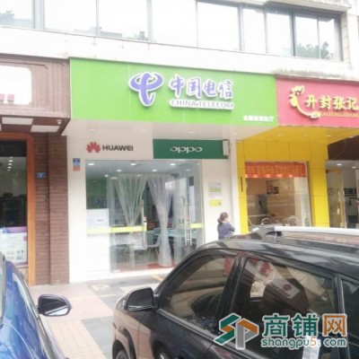 十字路口 13万/年 开间4米 电梯底商门图3