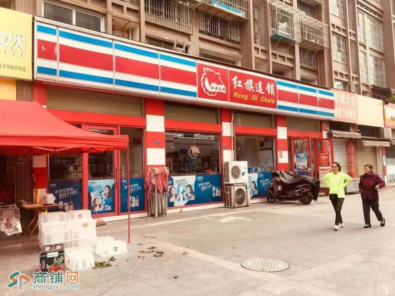 2万单价营门口12米开间临街旺铺（红旗超市）年收租金14万！图2
