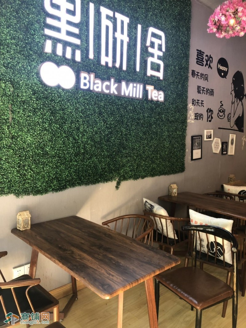 农院路临街品牌加盟奶茶店转让图3