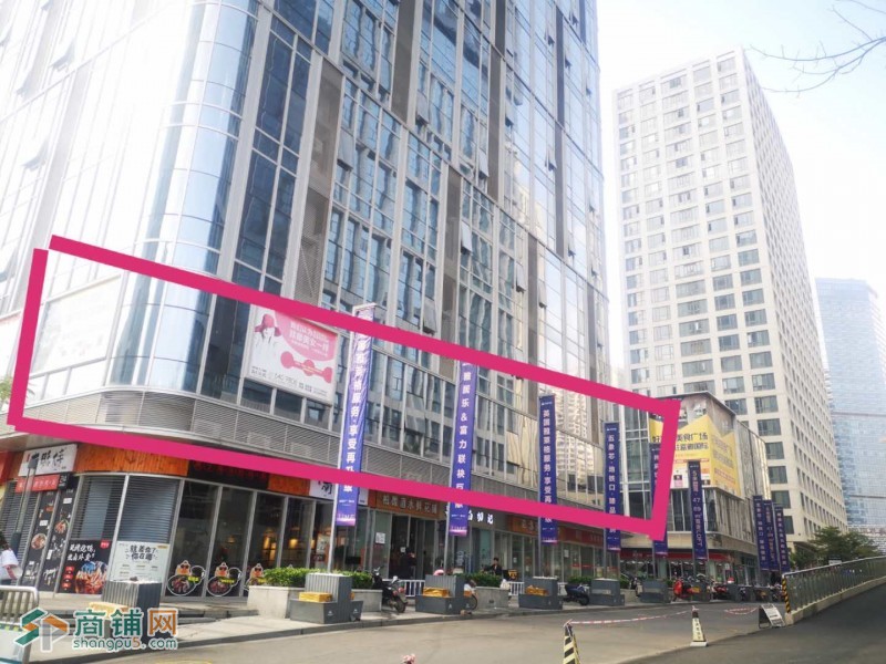 自贸区金融中心地铁口位置买下开餐厅图2