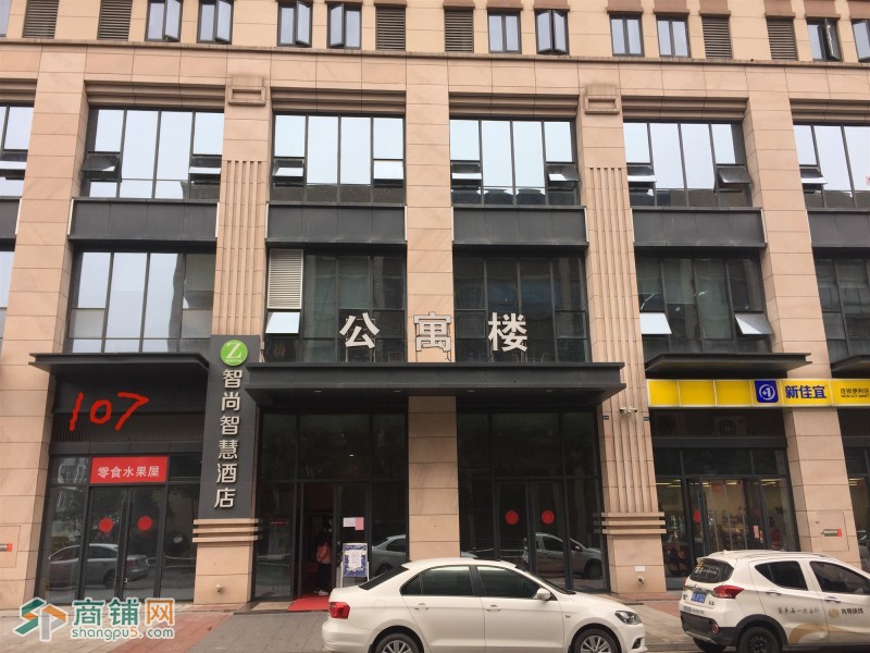 出租望城区普瑞大道城市时光商业广场1楼毛商铺106-107号图3