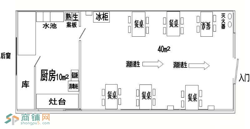 低租金小吃店不限行业转让W图3