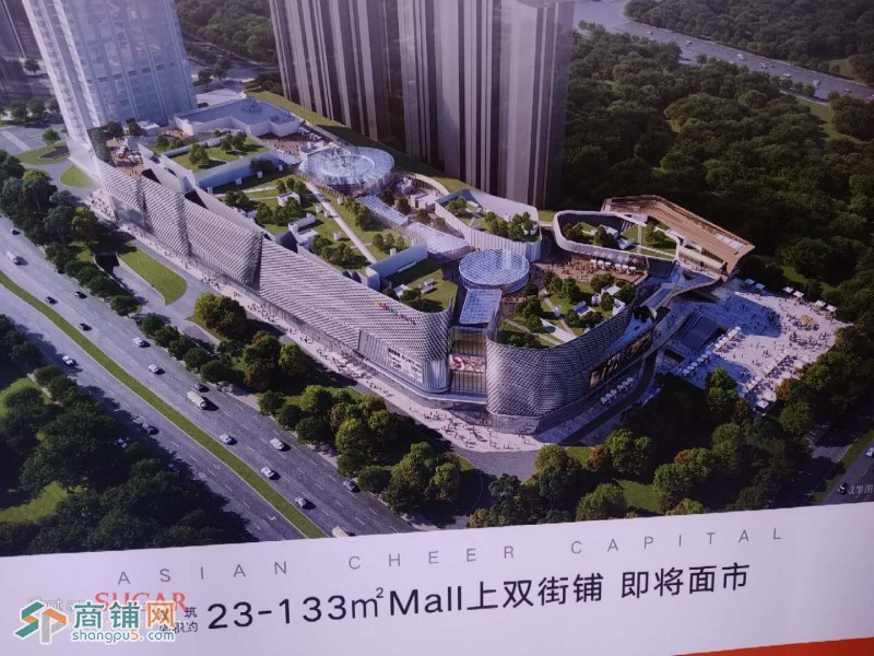 <出售>买商铺送总价40万商铺面积43平米.新城吾悦广场商铺图2