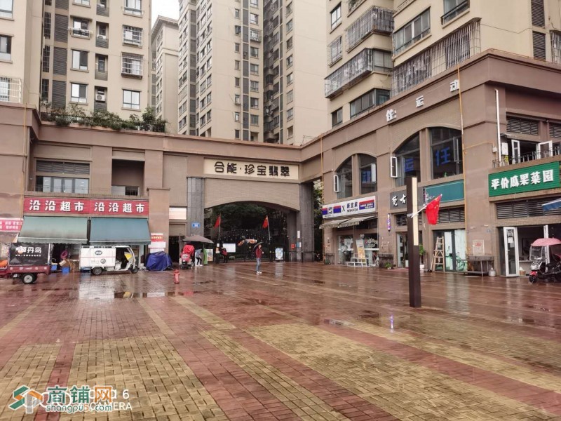 10米转角开间年租18万 小区门口第一间铺面急售图2