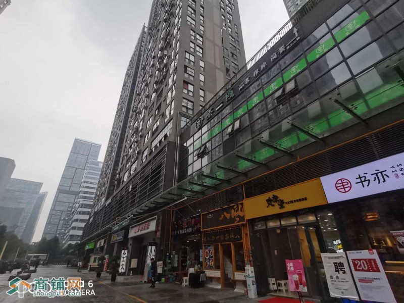 天府三街年租16万水电气三通带外摆写字楼餐饮铺面急售图2