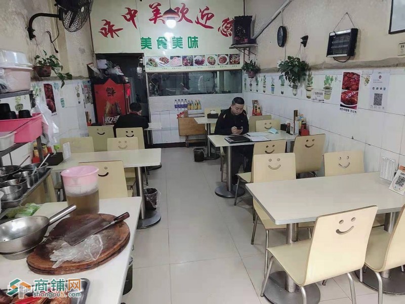 W青羊区石人临街餐饮店转让图2