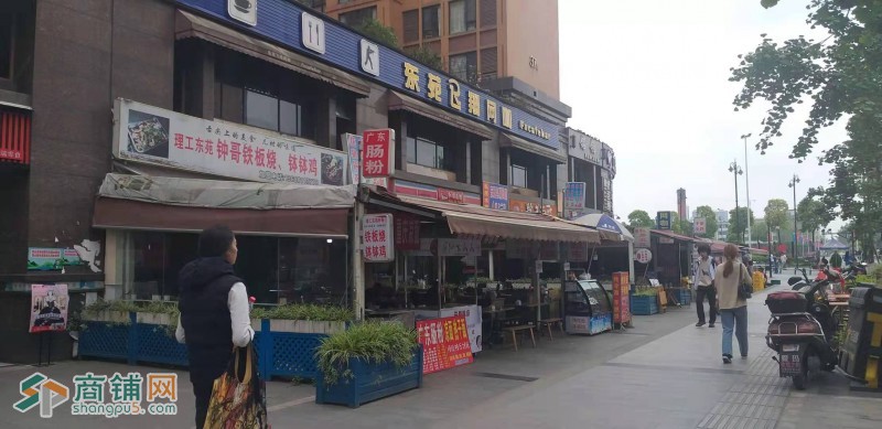 大学大门口，重餐饮带80平外摆，理工东苑电梯小区，稳定高租金图2