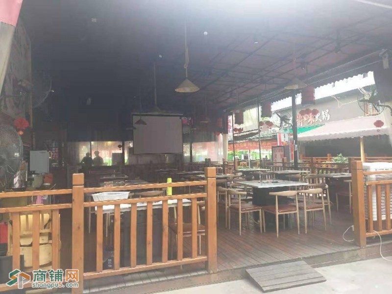 火锅店急售，送100平外摆，租金11万5图2