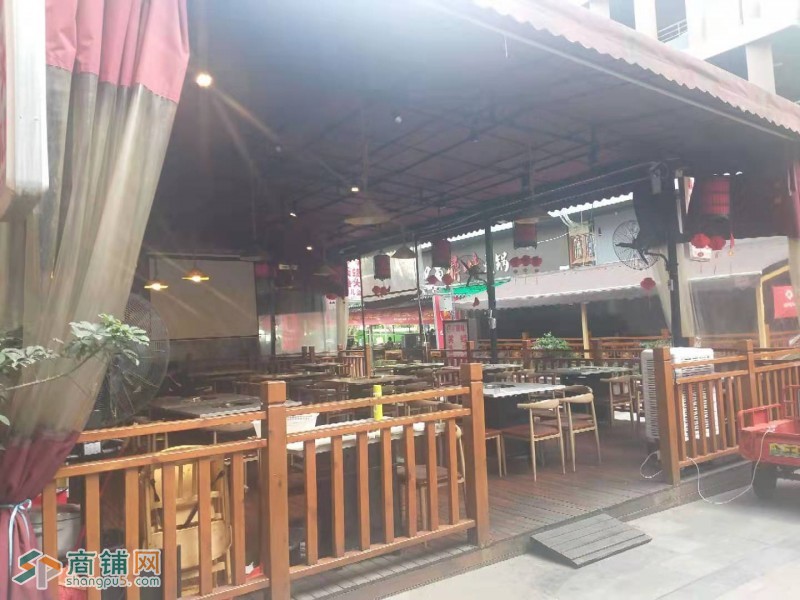 火锅店急售，送100平外摆，租金11万5图3
