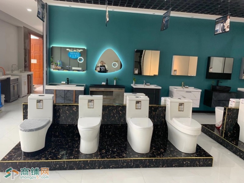 青白江佳飞国际建材市场品牌卫浴店转让图3