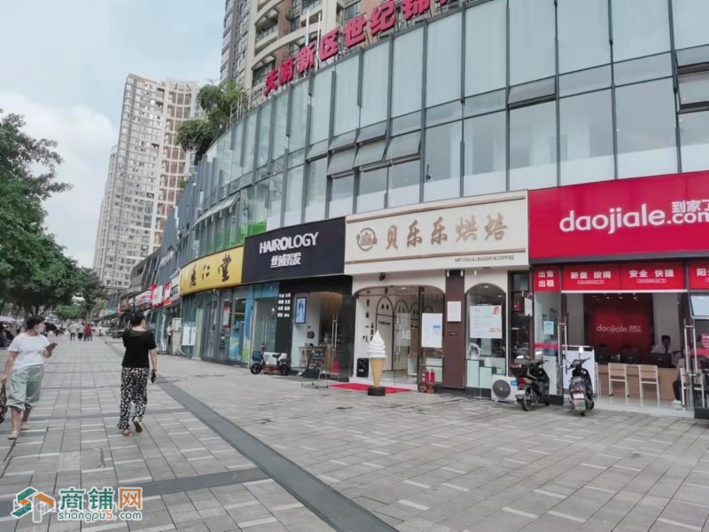 商业街旺铺临近地铁口人流量大图2
