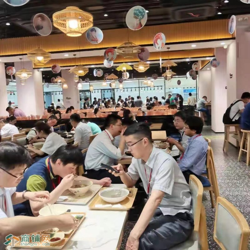 漕河泾商圈写字楼下街铺！双展面纯一楼重餐饮有煤气！招业态不限图2
