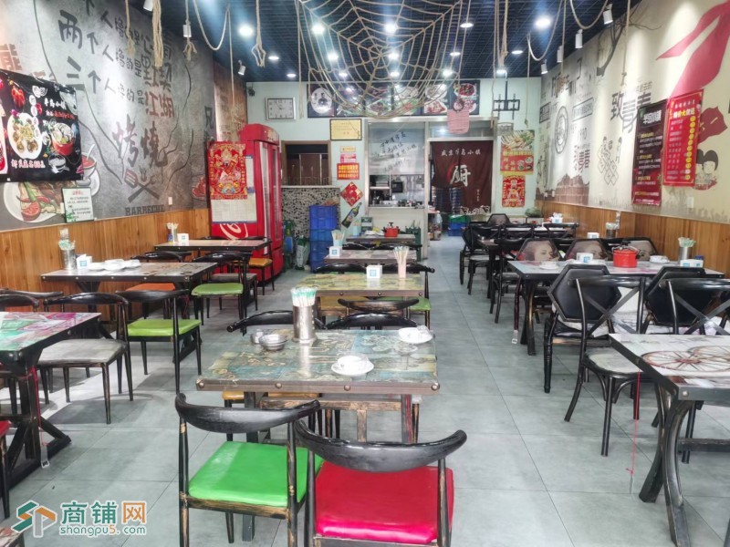 大东区陶瓷城餐饮店烧烤店烤肉店出兑位置好盈利店图3