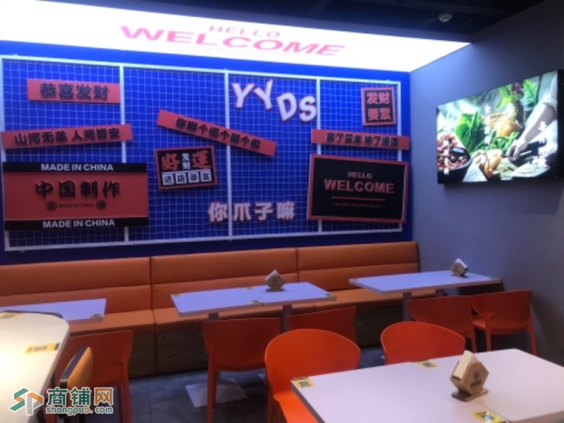 建设路美食街超大门头铺面转让图2