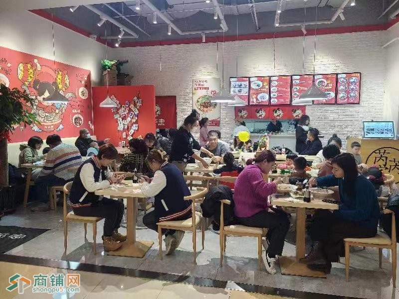 于洪区碧桂园银河商业广场芮芮家私房面馆餐饮店出兑客流量大图2
