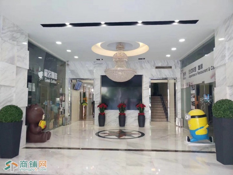科苑路近地铁交通十分便利、写字楼配套底层商铺出租图2