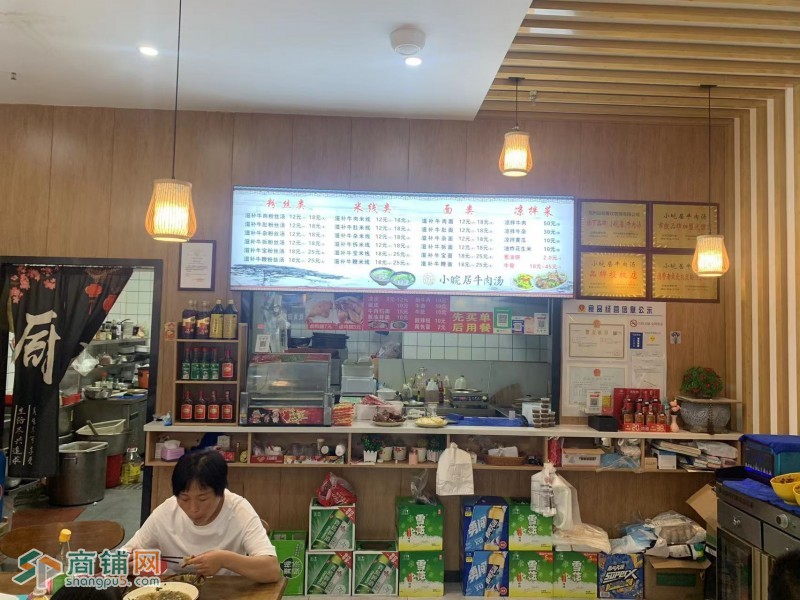 吴江城南花苑菜市场，临街商铺80平牛肉汤转让，可外摆，欢迎老板实地考察图3