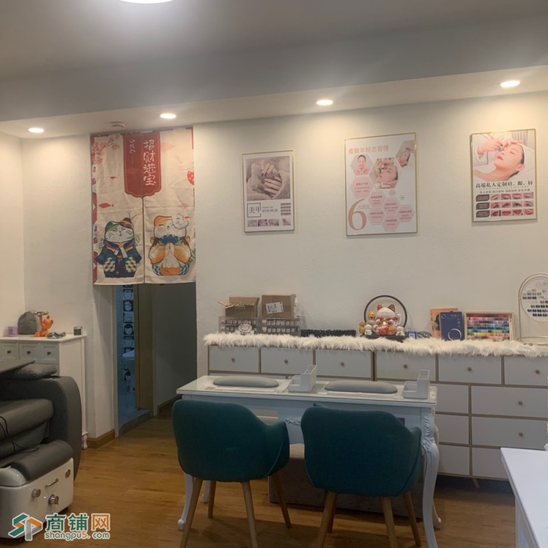 宝安区坪洲地铁口劳动社区精装修美甲美睫店转让图2