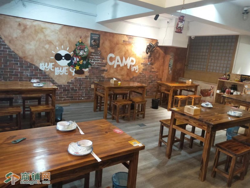 园区雷迪森广场120平烧烤店天然气三相电齐全，可外摆，诚心转让图2