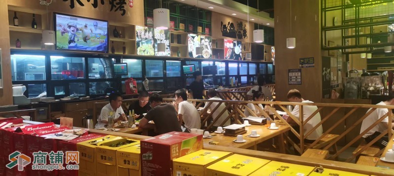 W宝安福永蚝业路临街旺铺烧烤店转让图3