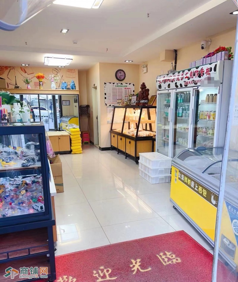 于洪区万科公园大道小区门口烘培店鲜奶坊品牌总店出兑会员上千5年老店图2