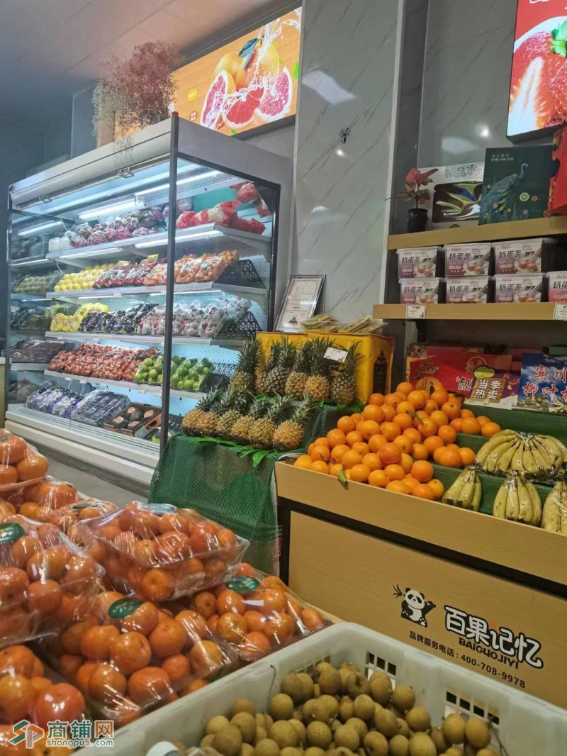 w青羊家园路精装修水果店低价转让图2