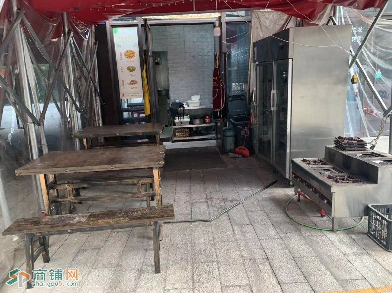 W低价转让餐饮店 证件齐全超大外摆 面馆药店得可做图2