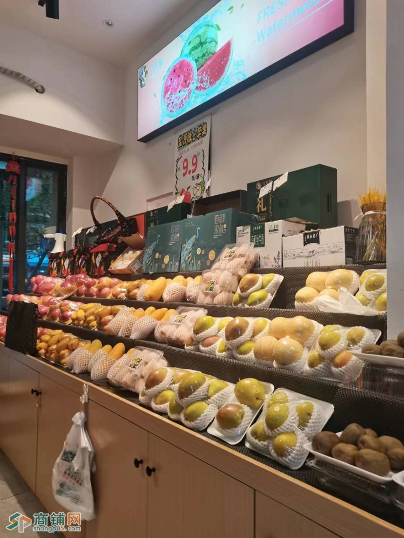 W转让 金牛盈利品牌加盟水果店转让图3