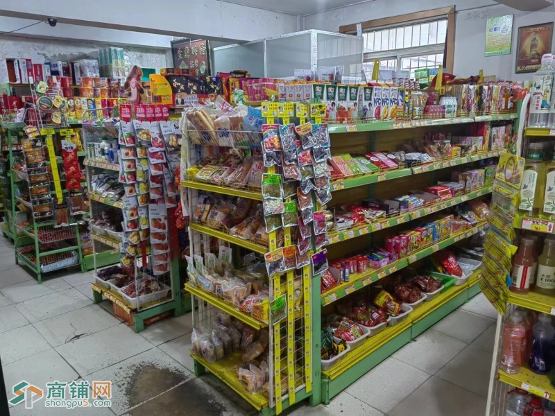 于洪广场附近小区正门门口旺铺超市转让图3