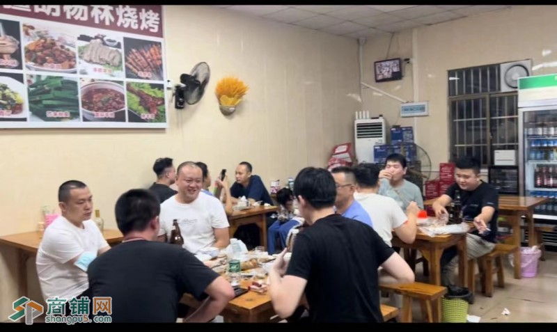 龙岗区横岗街道六约可外摆烧烤店转让W图2