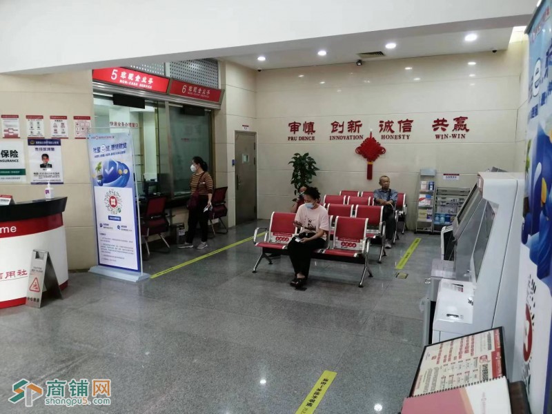 海口市秀英时代广场旺铺出售（现租给银行）图3