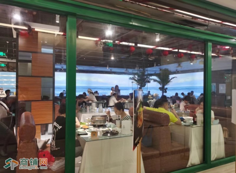 W精选 航空美食城精装修全业态餐饮店转让图3