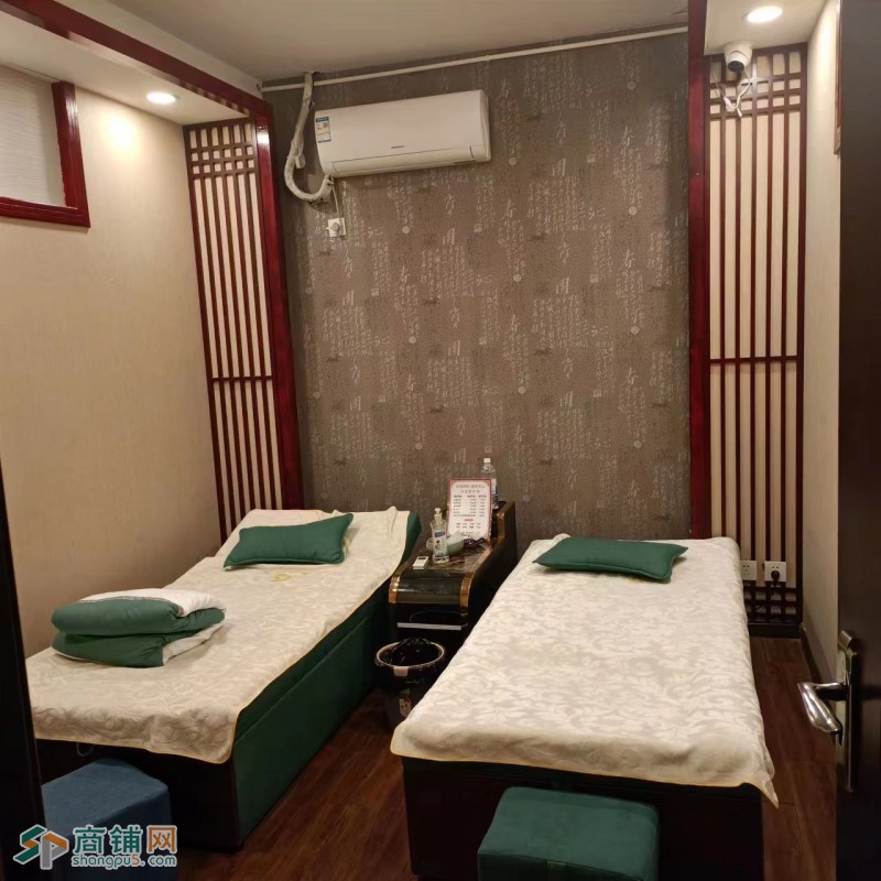 吴江繁华小区门口80平足浴店，7个房间14个工位诚心出手！图2