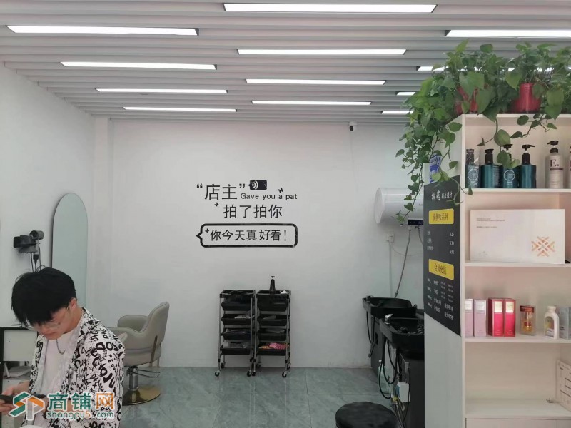 易铺推荐 木渎成熟商圈30平美发店社区底商转让，客源稳定图2