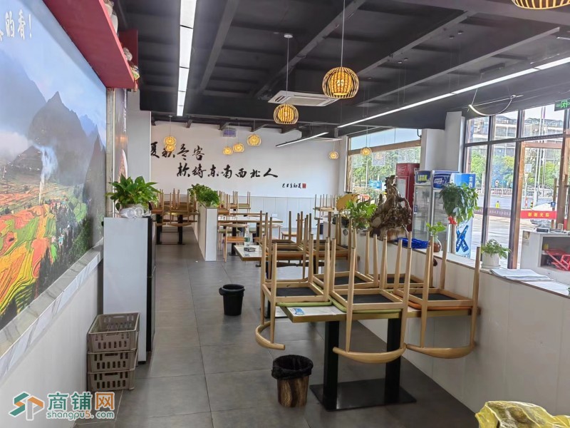 易铺推荐 甪直360平豪华装修湘菜馆诚心转让，全新装修证照齐图2