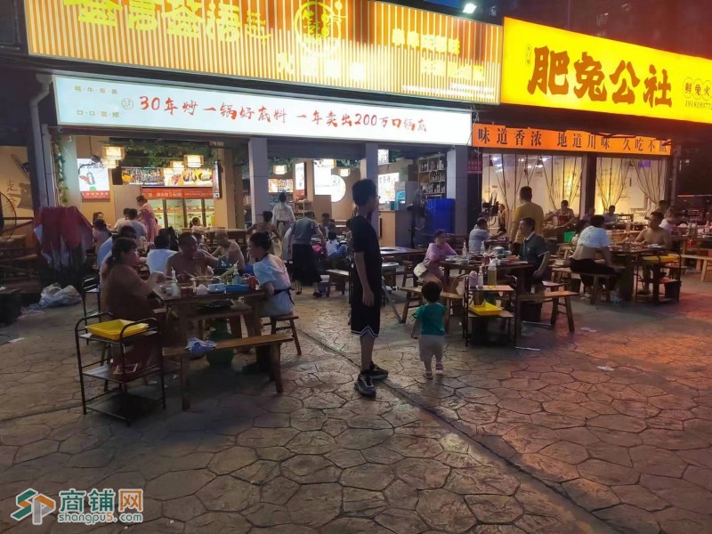 W转让大丰餐饮街 大外摆 客源充足 串串店图2