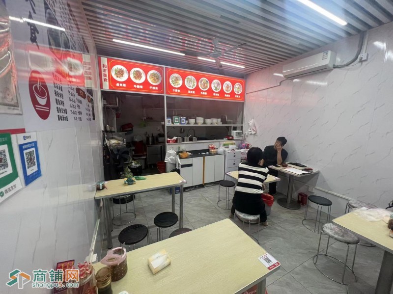 W罗湖笋岗高人流快餐店转让图3