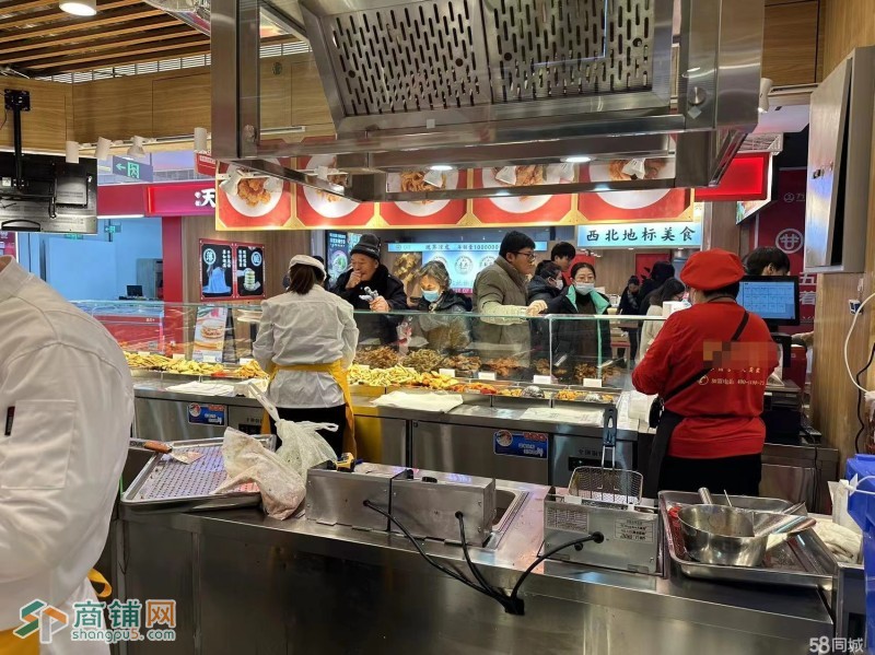 铁西区北一路万达负一层小吃店餐饮店出兑人流大图2