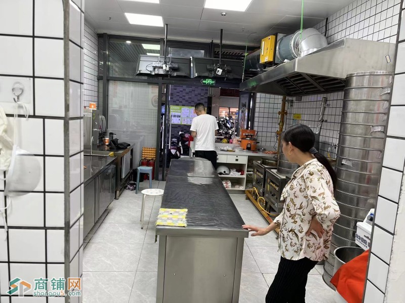 龙岗南联地铁站高档小区早餐店旺铺转让w图3