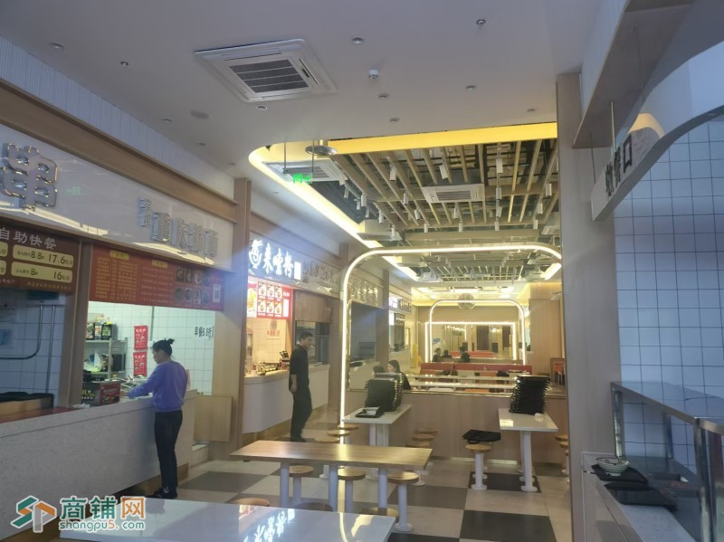 W南山区南油西地铁口美食城旺铺快餐店转让图2