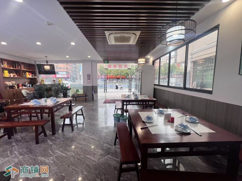 w宝安区松岗松明大道井冈红餐饮店旺铺转让图3
