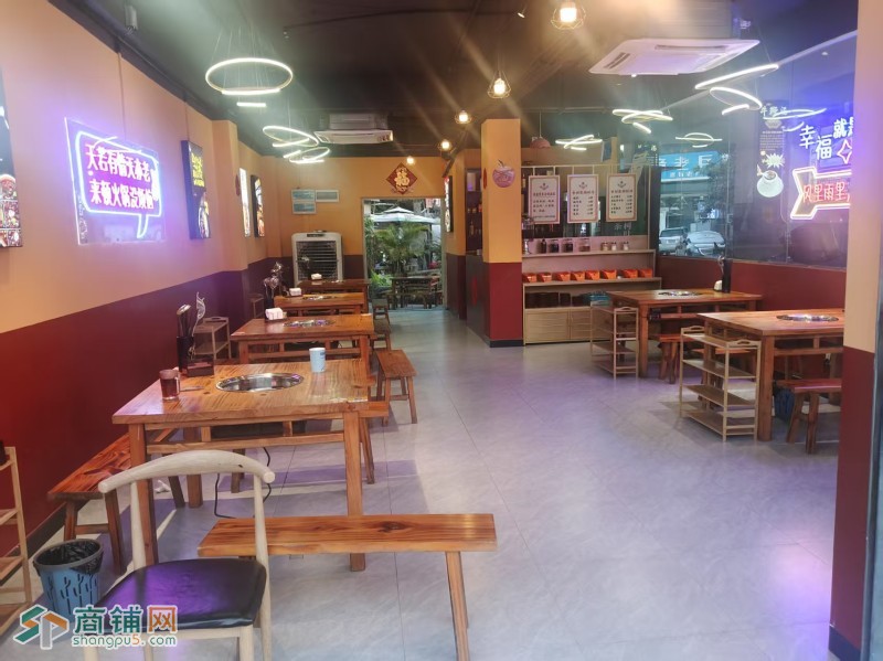 W南山区留仙洞美食城一条街重庆火锅餐饮店转让图2