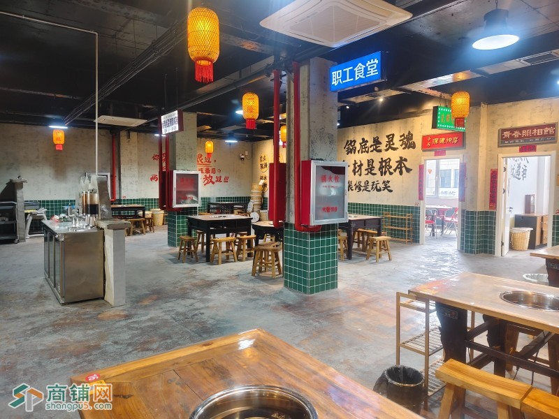 编号253河间市手拉手汽配城精装600平餐饮转让图2