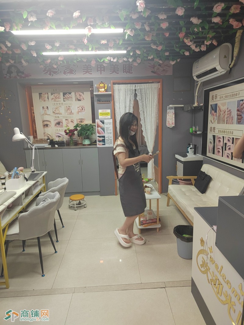 深圳罗湖区田贝，柒言美甲美睫旺铺转让W图2