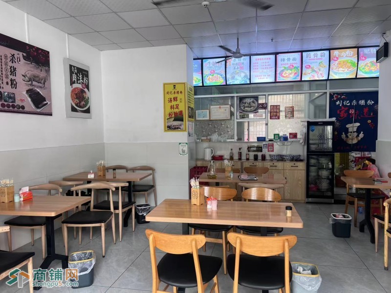 w龙华大水坑社区大三村刘记杀猪粉餐饮店旺铺转让图2