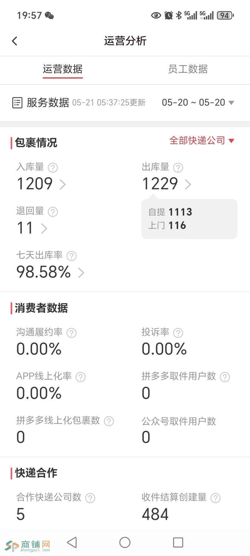 日收入500-700元快递站转让在铁西图4