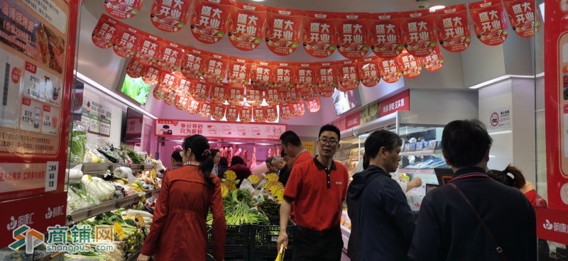 滨江钱江湾商圈沿街旺铺-明康汇生鲜店转让图2