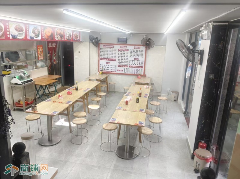 W龙华区民治街道展滔科技大厦一楼螺蛳粉/牛肉粉/老友粉/快餐/餐饮/低价/旺铺转让图2