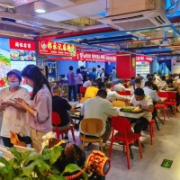 甘家口商圈临街餐饮旺铺450平证件齐全房东直租