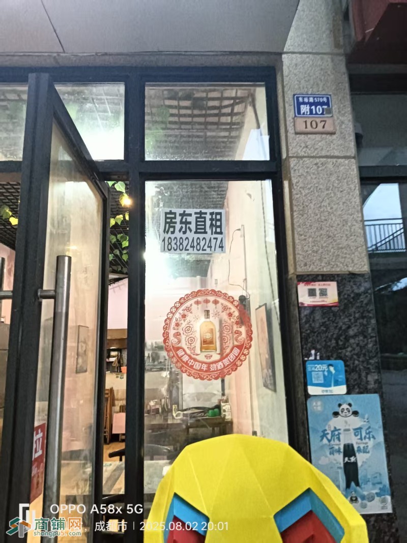 房东直租蓝光COCO国际独栋8栋107转角旺铺图3